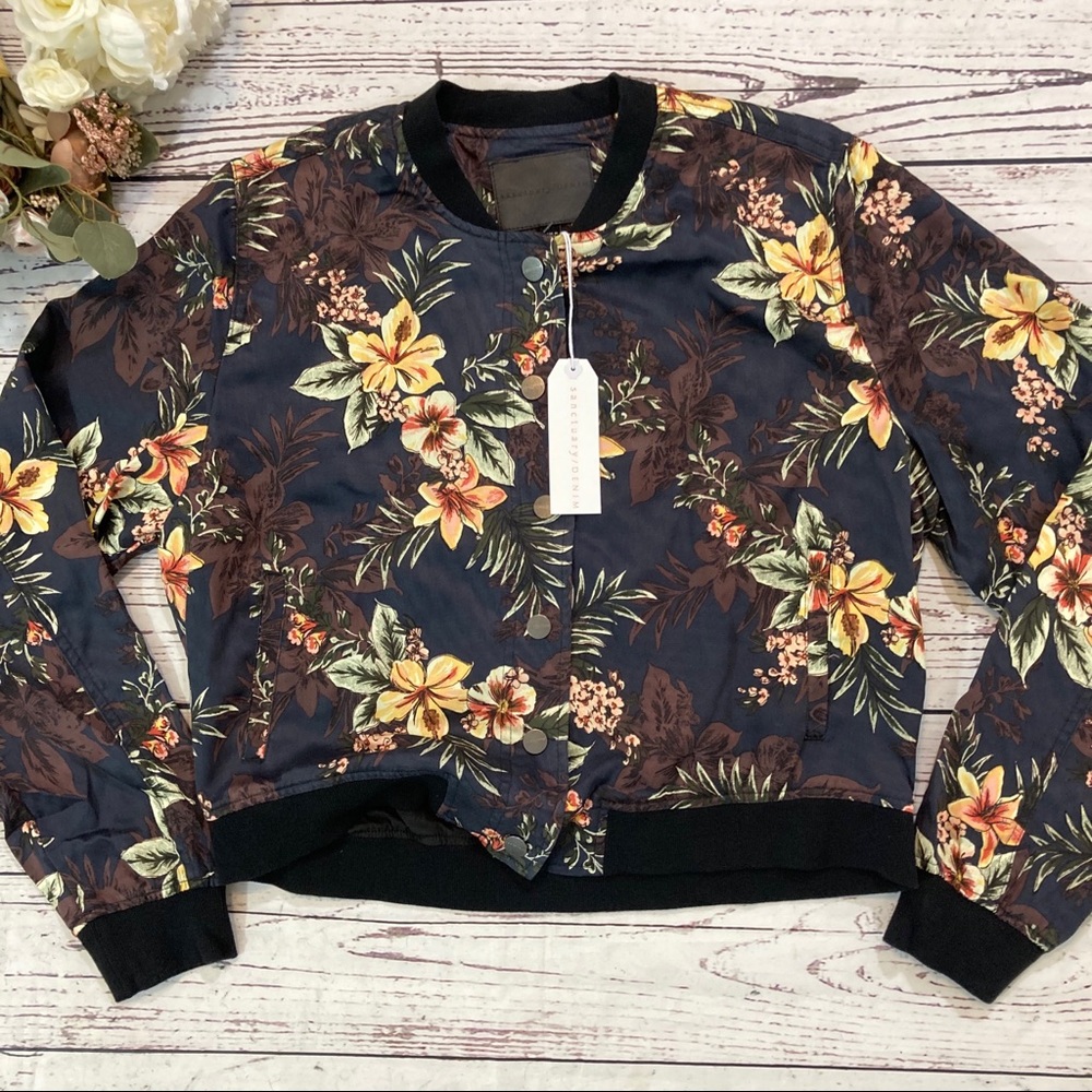 Sanctuary Anthropologie soft bomber jacket NWT - Picture 4 of 6